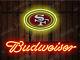 New Budweiser San Francisco 49ers Beer Neon Sign 19x15 Ship From USA