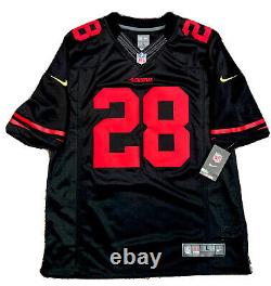 New Carlos Hyde Large San Francisco 49ers Nike Mens Black Rush Limited Jersey