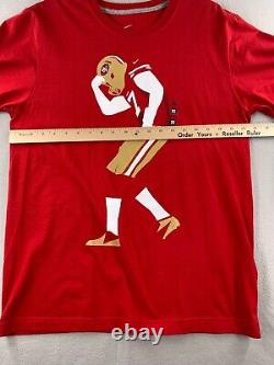 New Colin Kaepernick San Francisco 49ers Nike Celebration T-Shirt Men's Medium