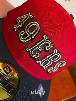 New Era 59Fifty San Francisco 49ers Niners Empire RED / BLACK FITTED 7 3/4