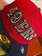 New Era 59Fifty San Francisco 49ers Niners Empire RED / BLACK FITTED 7 3/4