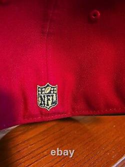 New Era 59Fifty San Francisco 49ers Niners Empire RED / BLACK FITTED 7 3/4