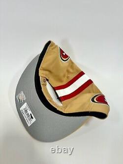 New Era NFL San Francisco 49ers Team 9Fifty 950 Snapback Hat Cap Tan Helmet