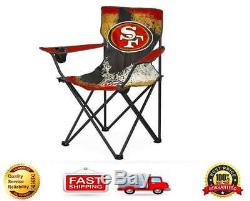 New NFL San Francisco 49ers Chair Trevel Home Camp Folding Sports Beach Team