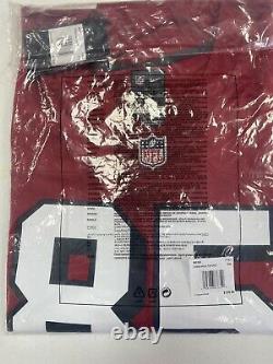 New NIKE SF 49ers George Kittle #85 Alternate Game Player Jersey Scarlet Men 3XL