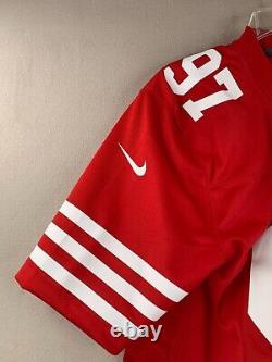 New Nick Bosa San Francisco 49ers Nike Player Game Jersey Men's Scarlet 2022 NFL