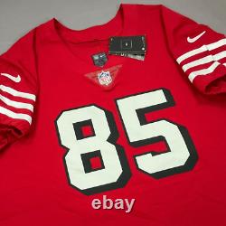 New Nike George Kittle San Francisco 49ers Vapor Elite Sewn Jersey 56 3XL $315