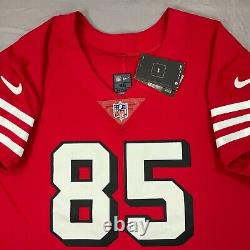 New Nike George Kittle San Francisco 49ers Vapor Elite Sewn Jersey 56 3XL $315