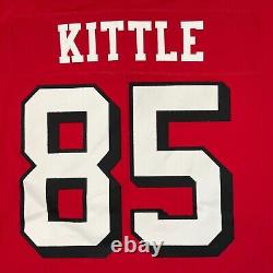 New Nike George Kittle San Francisco 49ers Vapor Elite Sewn Jersey 56 3XL $315