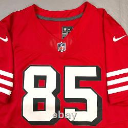 New Nike George Kittle San Francisco 49ers Vapor FUSE Red Jersey 48 XL $175