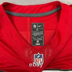 New Nike George Kittle San Francisco 49ers Vapor FUSE Red Jersey 48 XL $175