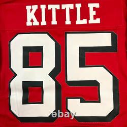 New Nike George Kittle San Francisco 49ers Vapor FUSE Red Jersey 48 XL $175