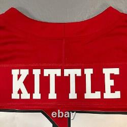 New Nike George Kittle San Francisco 49ers Vapor FUSE Red Jersey 48 XL $175