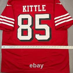 New Nike George Kittle San Francisco 49ers Vapor FUSE Red Jersey 48 XL $175