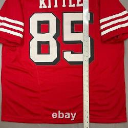 New Nike George Kittle San Francisco 49ers Vapor FUSE Red Jersey 48 XL $175