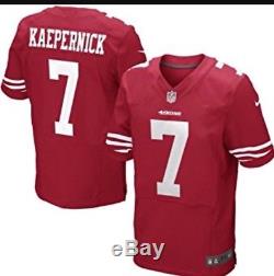 New Nike SF 49ers Elite Team Jersey Colin Kapernick Size 44 Large Msrp $295