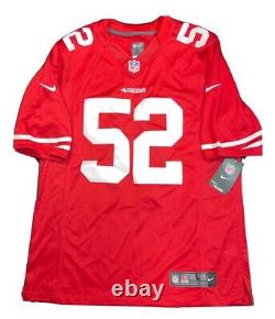 New Patrick Willis Large San Francisco 49ers Nike Mens Red Limited Jersey NWT