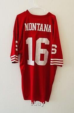 New Rice/Montana 49ers Mens Sizes Mitchell & Ness Legacy Jersey XL