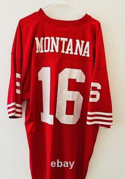 New Rice/Montana 49ers Mens Sizes Mitchell & Ness Legacy Jersey XL