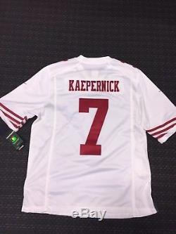 New SF 49ers Colin Kaepernick White Mens XL Limited Jersey Authentic Nike Rare