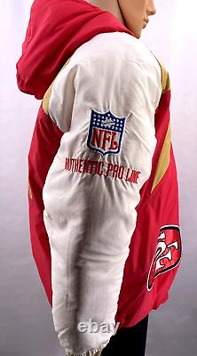 New San Francisco 49ers Vintage 90's Sharktooth Jacket Logo Athletic Pro Line XL