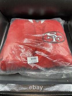 New Starter San Francisco 49ers Jacket Red White Gold Men's Size Medium