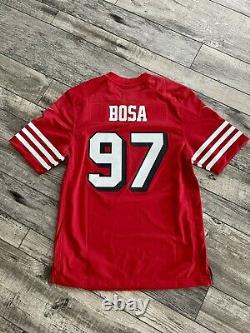 Nick Bosa San Francisco 49ers Nike 75th Anniversary Alt Game Jersey Size M (NWT)