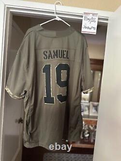 Nike 2022 Deebo Samuel San Francisco 49ers Salute to Service Jersey Sz 3XL Withtag