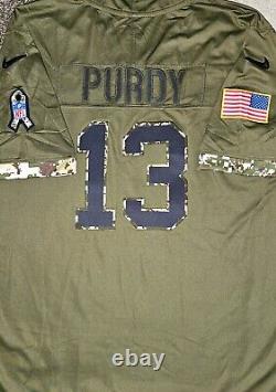 Nike Brock Purdy San Francisco 49ers Salute to Service NFL Jersey XL New with Tags