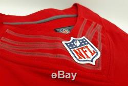 Nike Colin Kaepernick 49ers Elite Home Jersey Red 468906-691 Size 48 (XL) $295