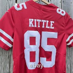Nike George Kittle San Francisco 49ers 75th Vapor Limited Jersey Men's XL