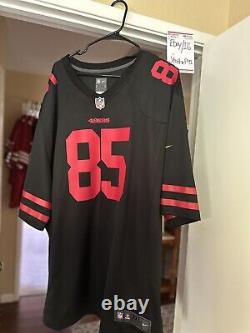 Nike George Kittle San Francisco 49ers Black Fashion Home Game Player Jersey 3XL