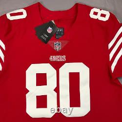 Nike Jerry Rice San Francisco 49ers Vapor Elite Sewn Jersey Sz 44 L $335