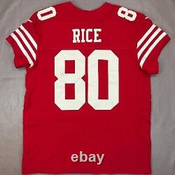 Nike Jerry Rice San Francisco 49ers Vapor Elite Sewn Jersey Sz 44 L $335