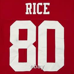 Nike Jerry Rice San Francisco 49ers Vapor Elite Sewn Jersey Sz 44 L $335