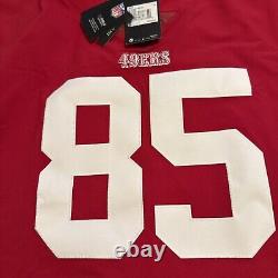 Nike NFL Authentic On Field SF 49ers George Kittle Game Day Jersey Size 56 NWT