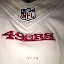 Nike NFL ON Field San Francisco 49ers OFFICIAL BLANK Jersey 479705-100 Size 44