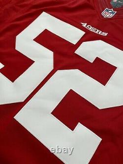 Nike NFL Patrick Willis San Francisco 49ers authentic stitched 52 jersey SZ XL