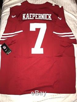 Nike NFL San Francisco 49ers Colin Kaepernick Elite Home Jersey Size 52 2XL