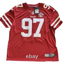 Nike NFL San Francisco 49ers Nick Bosa #97 On Field Dri Fit Jersey Size XL NWT