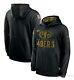 Nike NKDY-00A NFL San Francisco 49ers Salute To Service Hoodie Men's Size Medium