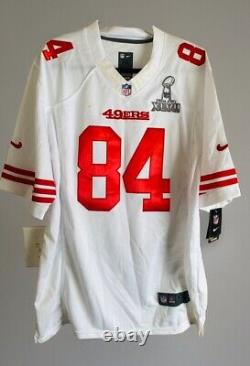 Nike On Field San Francisco 49ers Randy Moss #84 Jersey Mens XXL RARE SB XLVII