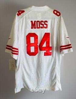 Nike On Field San Francisco 49ers Randy Moss #84 Jersey Mens XXL RARE SB XLVII