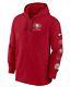 Nike San Francisco 49ers 5 Time Super Bowl Champion Full-Zip Red Hoodie Sz XL