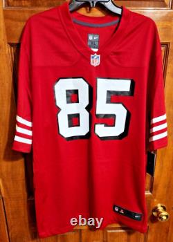 Nike San Francisco 49ers George Kittle Alternate Game Player Jersey Scarlet XL