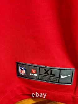 Nike San Francisco 49ers George Kittle Alternate Game Player Jersey Scarlet XL