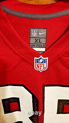 Nike San Francisco 49ers George Kittle Alternate Game Player Jersey Scarlet XL