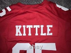 Nike San Francisco 49ers George Kittle Game Jersey # 85 Men's Size L Brand-New