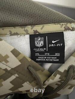 Nike San Francisco 49ers NFL 2021 Salute To Service Pullover 3XL