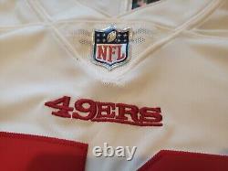 Nike San Francisco 49ers NaVorro Bowman Vapor Limited White Jersey Small